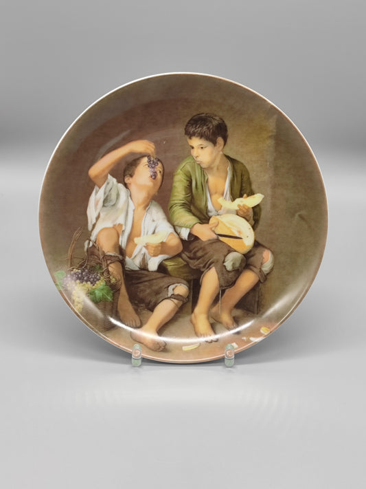 Vintage Erzählerteller "KINDER ESSEN"