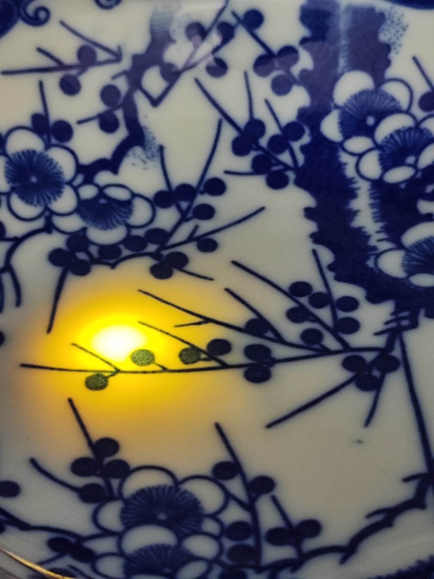 Ein Teeservice Nippon Tokusei Antique Blue Japanisches Porzellan