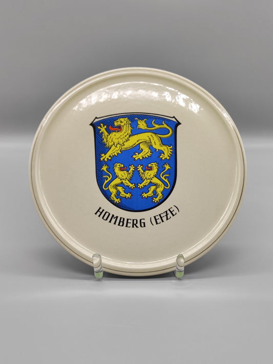 Souvenir-Geschenk-Wandteller "HOMBERG"