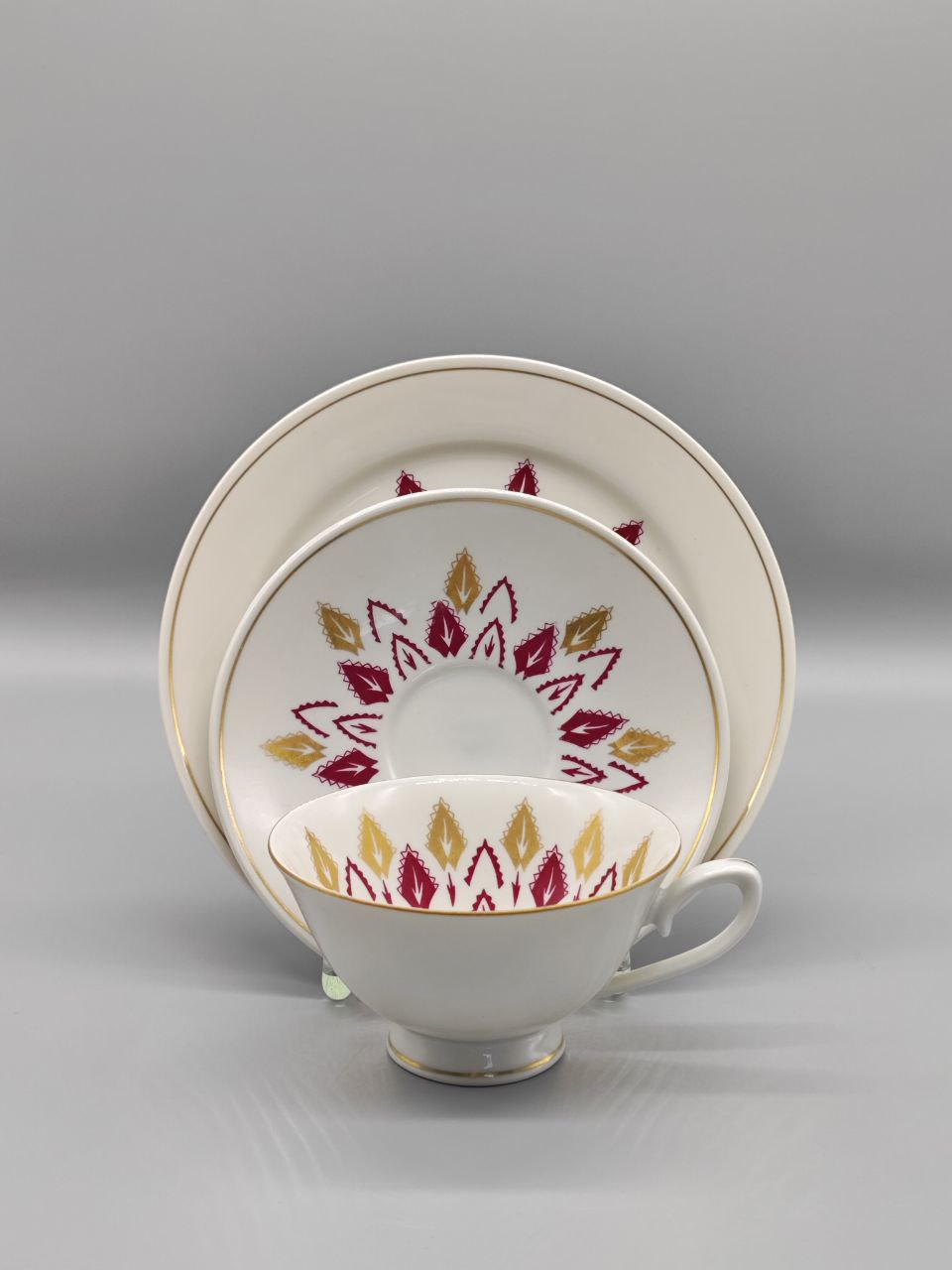 Teeservice für eine Tasse, Sammlerstück, Schneeflocke