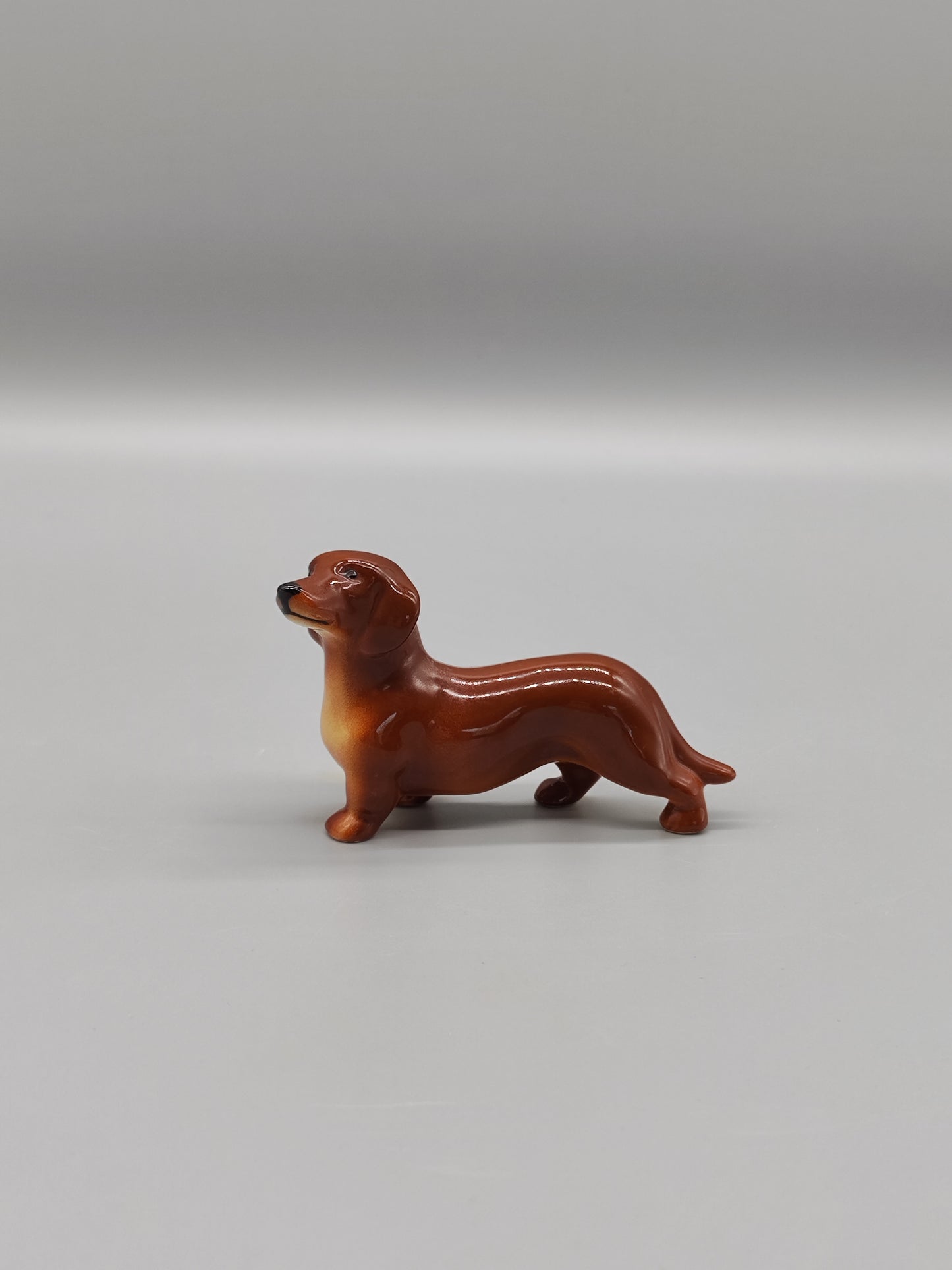 Goebel Dackel Figur Hund Porzellan