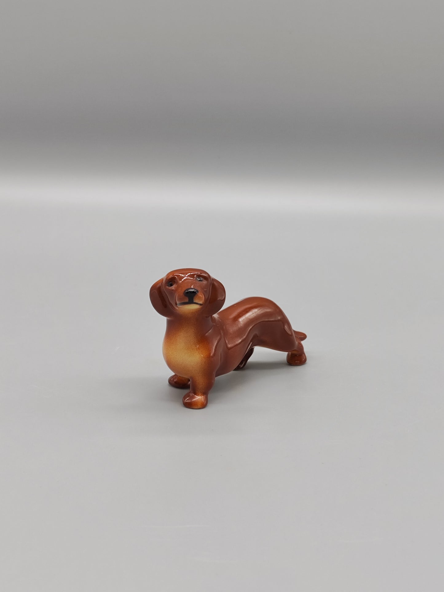 Goebel Dackel Figur Hund Porzellan